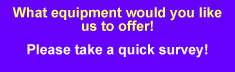 Take a equipment survey